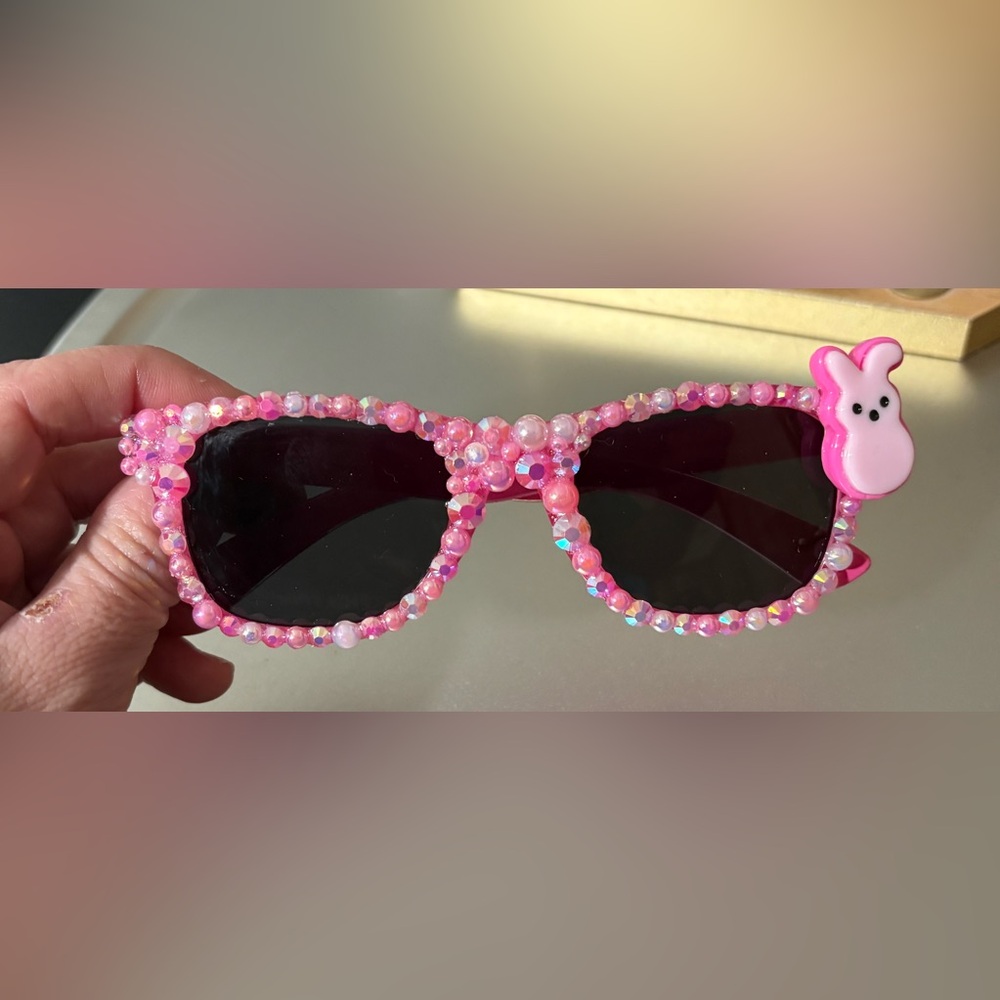 Handmade Rhinestone Sunglasses | Kids 2-8